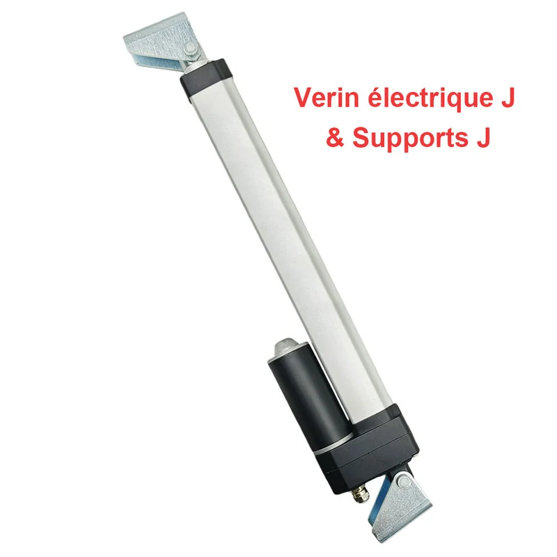 Vérin électrique étanche IP67 12V 24V 350kg course 300 mm (Modèle: 0041938)