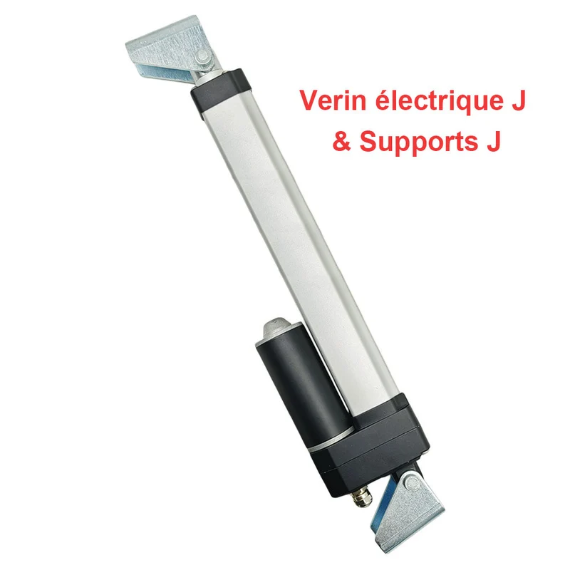 Vérin électrique étanche IP67 12V 24V 350kg course 250 mm (Modèle: 0041937)