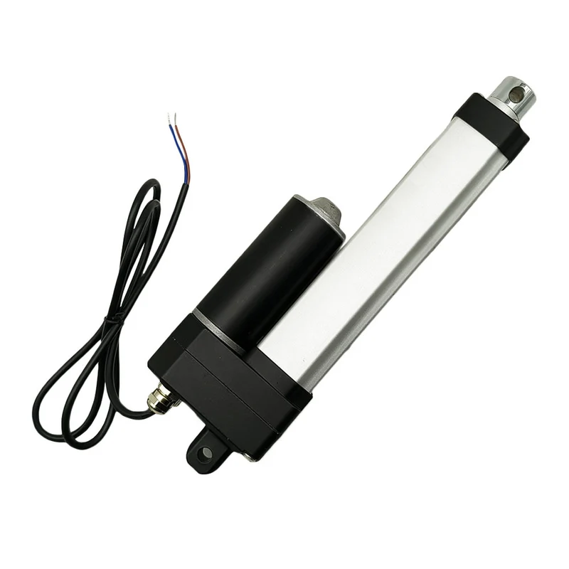 Vérin électrique étanche IP67 12V 24V 350kg course 200 mm (Modèle: 0041936)