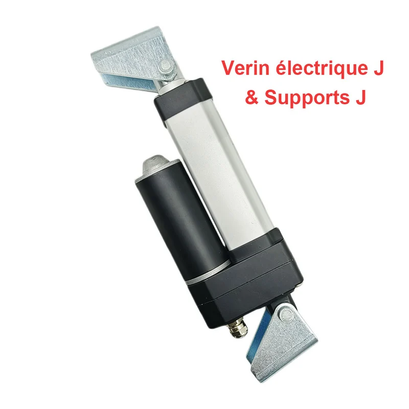 Vérin électrique étanche IP67 12V 24V 350kg course 50 mm (Modèle: 0041933)