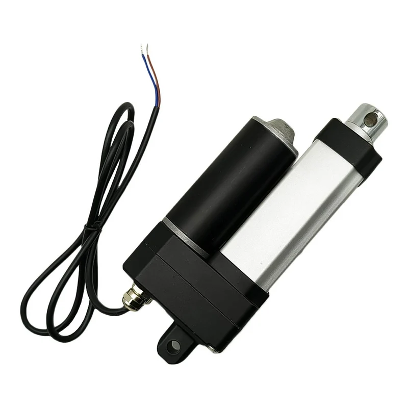 Vérin électrique étanche IP67 12V 24V 350kg course 30 mm (Modèle: 0041932)