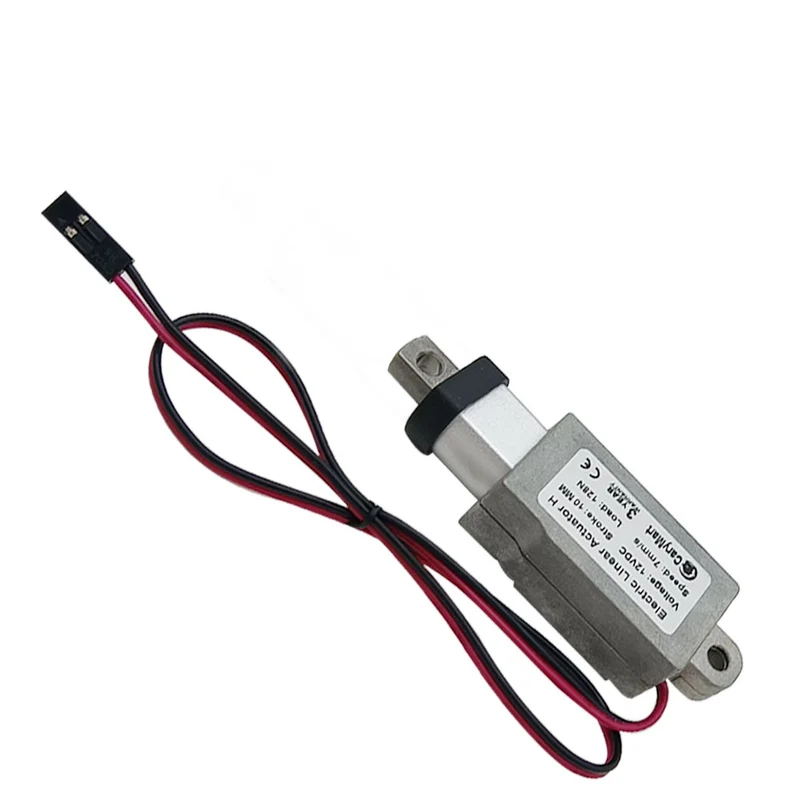 6V 12V 24V Micro Vérin Électrique 188N Actionneur Linéaire Course 10mm (Modèle: 0041641)
