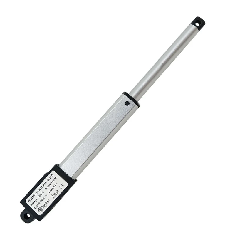 Micro Vérin Électrique 6V 12V 24V Actionneur Linéaire G Course 75mm (Modèle: 0041627)