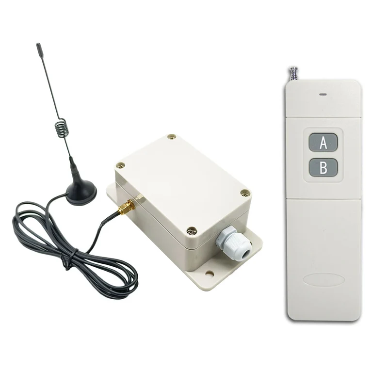 2km 1 Canal 30A CC Sortie Kit Interrupteur Sans Fil Avec Télécommande (Modèle: 0020058)