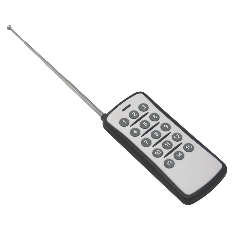 12V 24V 15 Voies Sortie Relais Interrupteur Sans Fil avec Télécommande (Modèle: 0020038)