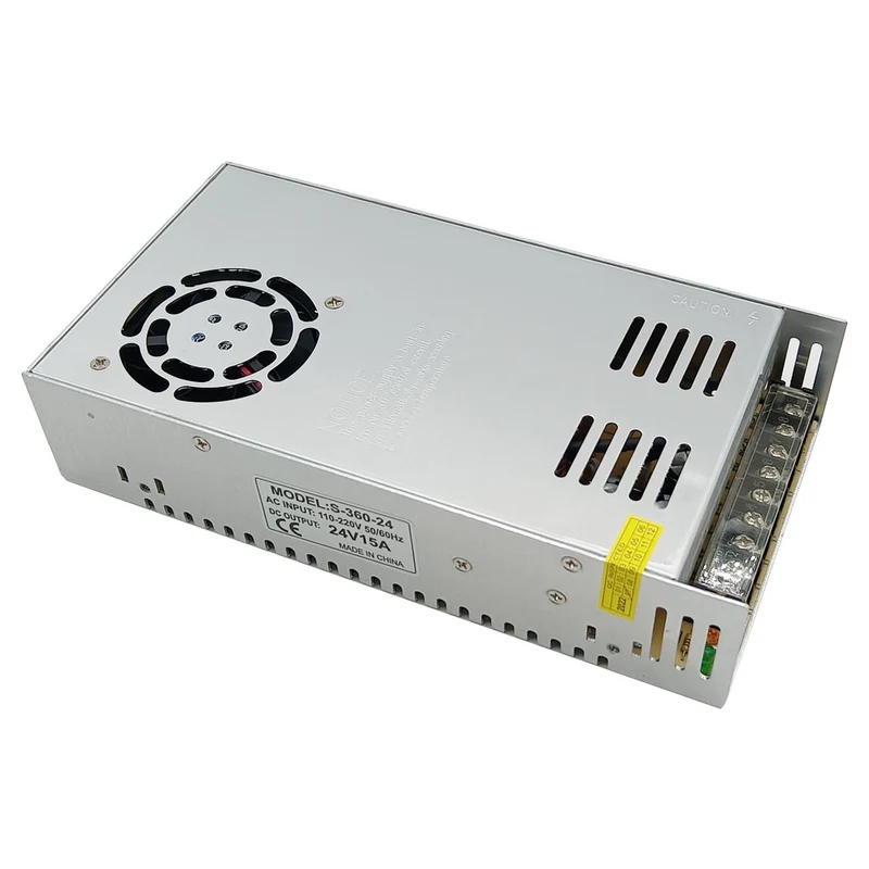 CA 220V à CC 24V 15A 360W Alimentation à Découpage à Tension Stabilisée (Modèle: 0010136)