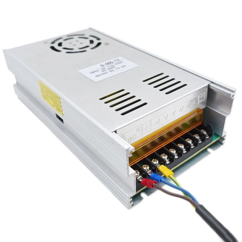CC 24V 25A 600W Alimentation à Découpage Régulée Avec Entrée CA 220V (Modèle: 0010137)