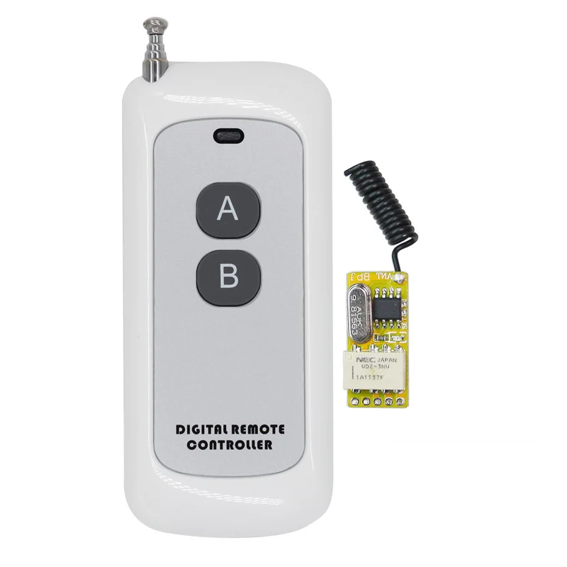 1 Canal CC 4~12V Mini Module Relais Kit Interrupteur Télécommande Sans Fil (Modèle: 0020643)