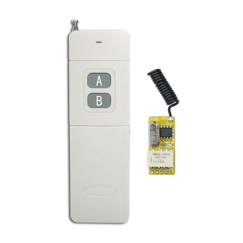 1 Canal CC 4~12V Mini Module Relais Kit Interrupteur Télécommande Sans Fil (Modèle: 0020643)