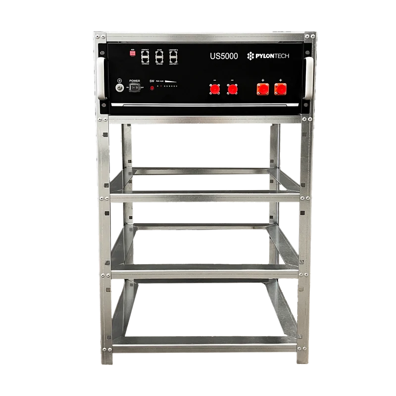 Pylontech Battery Rack for 4 X US5000 | Galvanized steel