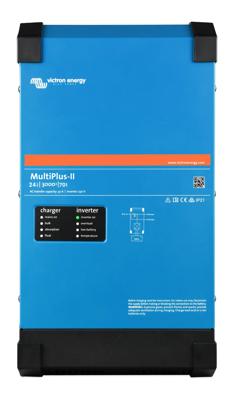 Victron Energy MultiPlus-II 24/3000/70-50 2x120V | UL 458 | PMP242305132