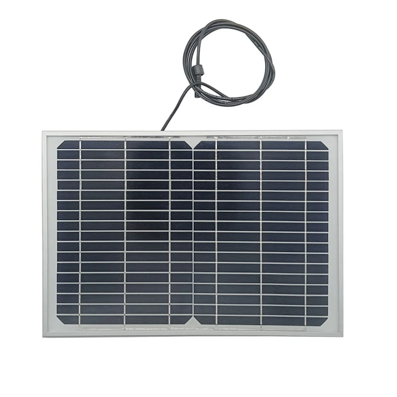 Kit panneau solaire 12V avec régulateur de charge et batterie lithium 5600mAh (Modèle: 0010205)