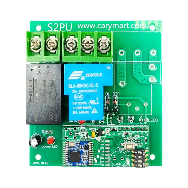 5 Km 230V Kit Interrupteur Télécommande Sans Fil 1 Voie 30A Relais (Modèle: 0020093)
