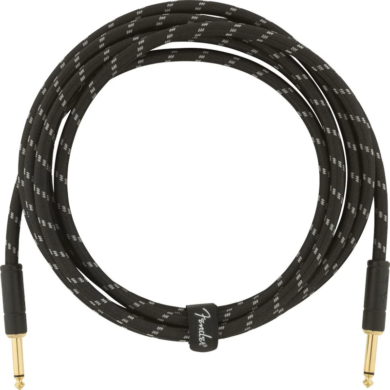 3m Deluxe Instrument Cable Black Tweed