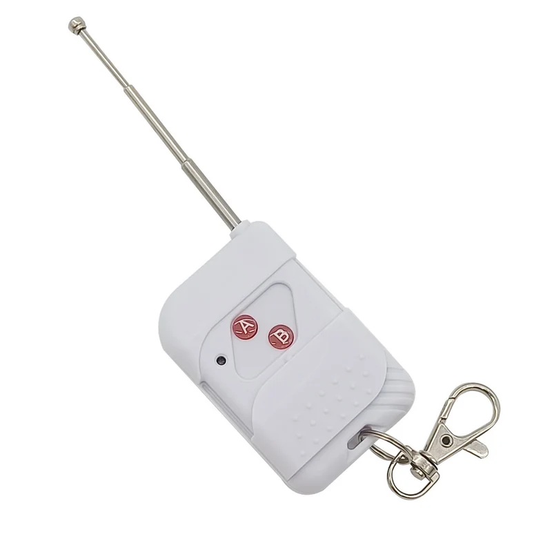 2 Boutons Télécommande Universelle Sans Fil 100 Mètres Émetteur RF (Modèle: 0021001)