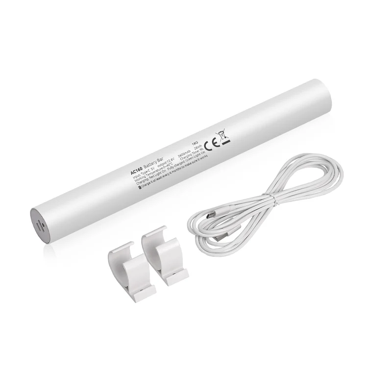 12V Blinds Battery Pack, 3-Cell 18650 Lithium Battery Pack, Type-C Charger Port