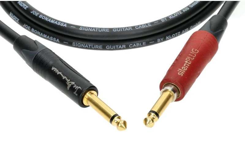 Joe Bonamassa Guitar 3M Jack Mono - Silent Plug,