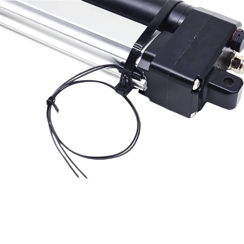 12V 24V 3500N vérin électrique étanche série J4 course 100mm réglable (Modèle: 0041934-4)