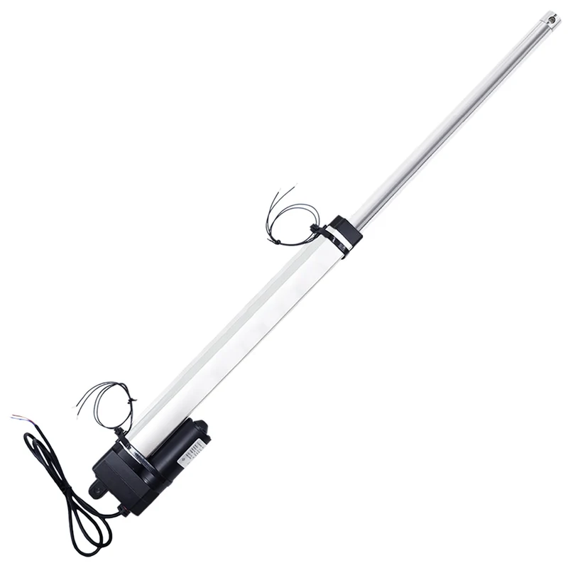 12V 24V 3500N vérin électrique étanche série J4 course 350mm réglable (Modèle: 0041939-4)