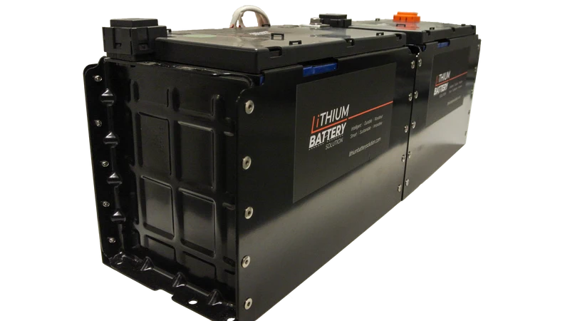 Lithium Battery Solution | 2X LBS 271 (LiFePO4) | Commercial Industrial battery Lithium-ion | with External BMS