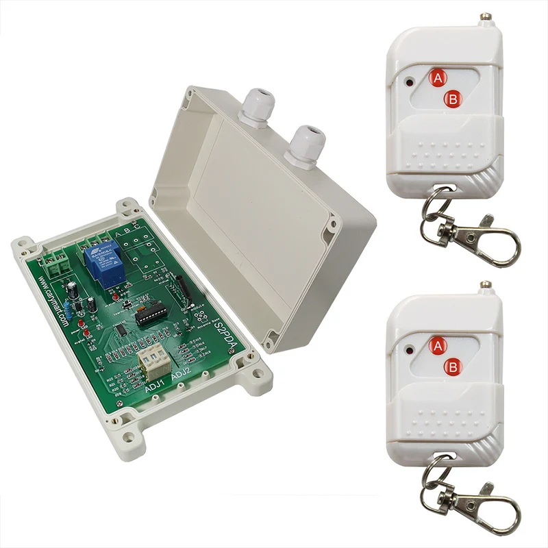 12V 30A 1 Voie Retard Interrupteur Avec Télécommande Sans Fil (Modèle: 0020651)