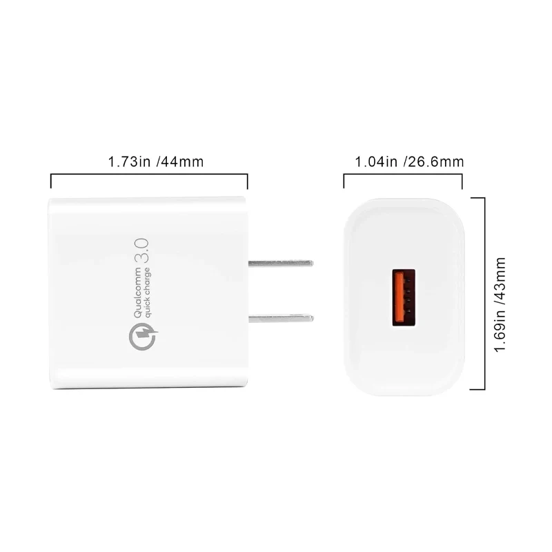 Chargeur mural pour terminal de point de vente Adyen avec câble USB-C | Agoz