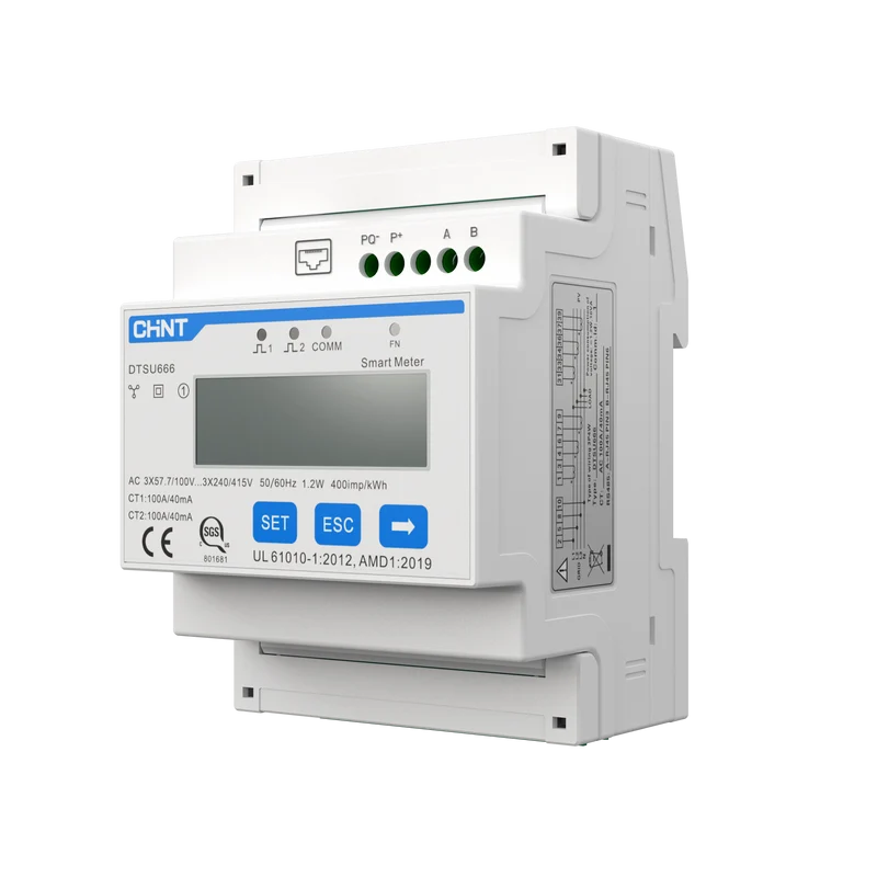 HYXI CHINT DTSU666 100A Smart Meter (2CT)
