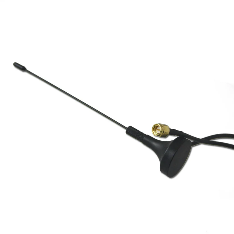 Antenne RF Ventouse Magnétique avec 10 m Câble et Connecteur SMA (Modèle: 0020916)