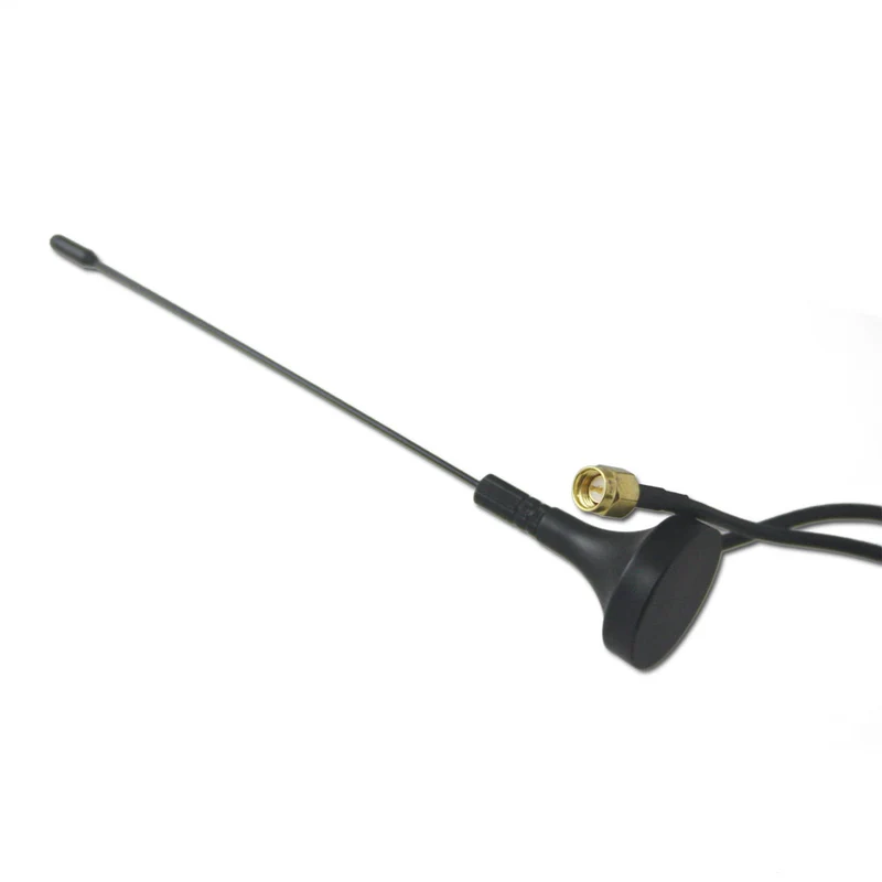 Antenne RF Ventouse Magnétique avec 5 m Câble et Connecteur SMA (Modèle: 0020914)