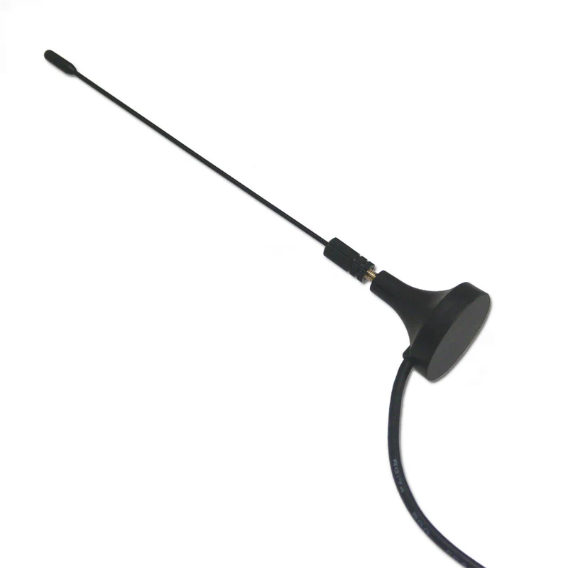 Antenne RF Ventouse Magnétique avec 5 m Câble et Connecteur SMA (Modèle: 0020914)