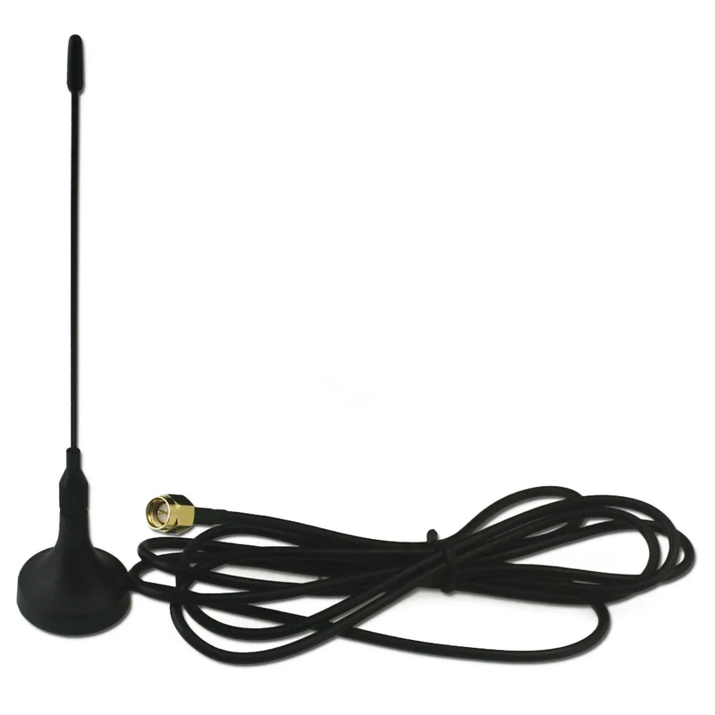 Antenne RF Ventouse Magnétique avec 1,5 m Câble et Connecteur SMA (Modèle: 0020910)