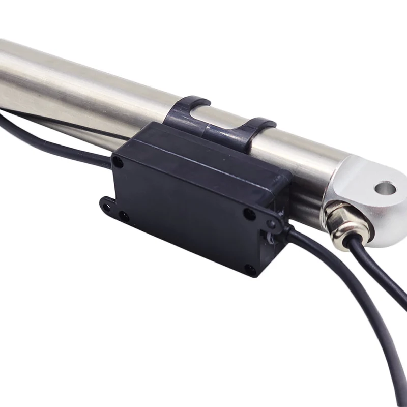 12V 24V 80kg vérin électrique inox actionneur linéaire série L course 100mm (Modèle: 0041963)