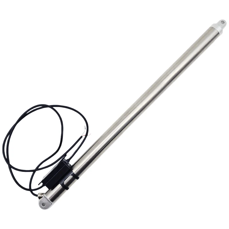 12V 24V 80kg vérin électrique inox actionneur linéaire série L course 250mm (Modèle: 0041966)