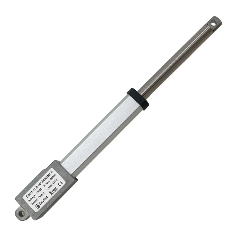 6V 12V 24V Micro Vérin Électrique 188N Actionneur Linéaire Course 75 mm (Modèle: 0041648)
