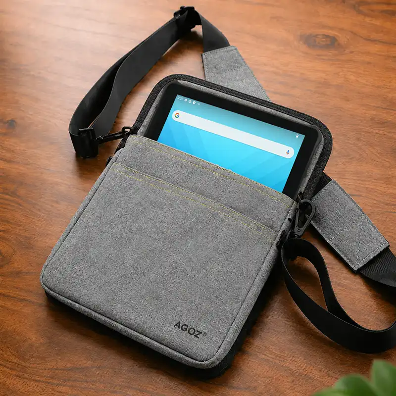 Étui bandoulière Unitech RT112 pour tablette, idéal pour les opérations mobiles | Agoz