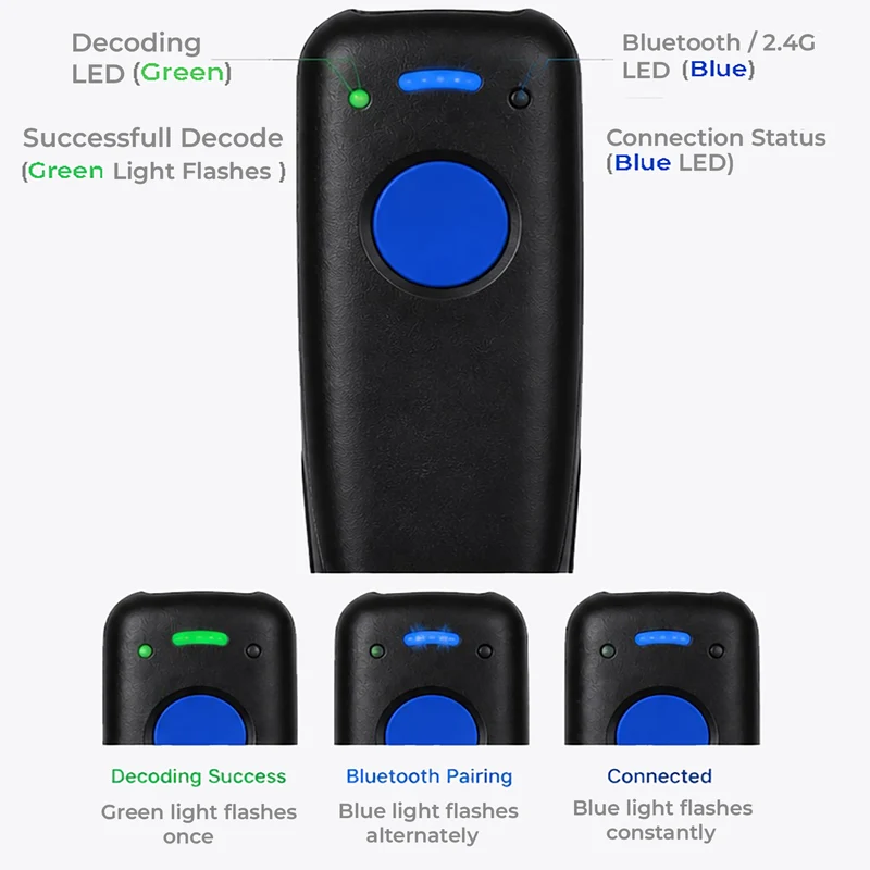Scanner de codes-barres de poche AGOZ AG-PK770