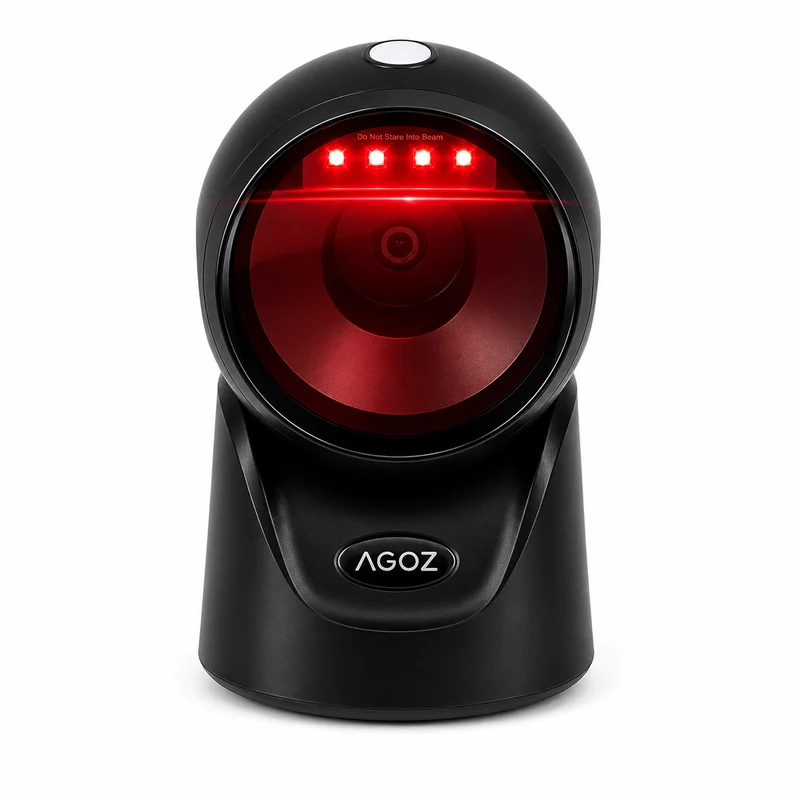 Scanner de codes-barres de présentation de bureau AGOZ AG-860P