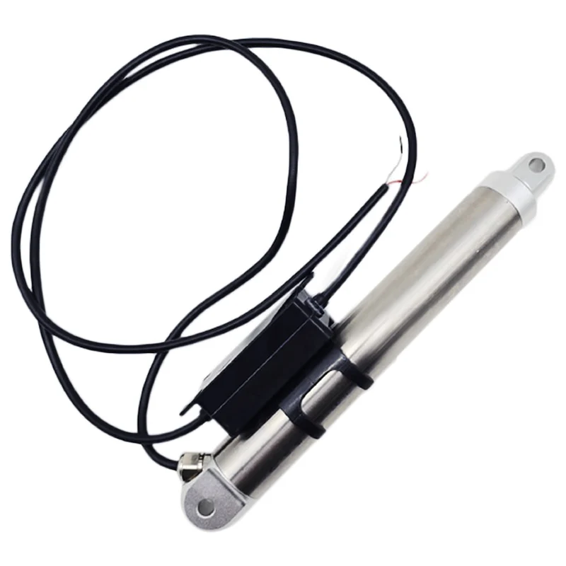 12V 24V 80kg vérin électrique inox actionneur linéaire série L course 50mm (Modèle: 0041962)