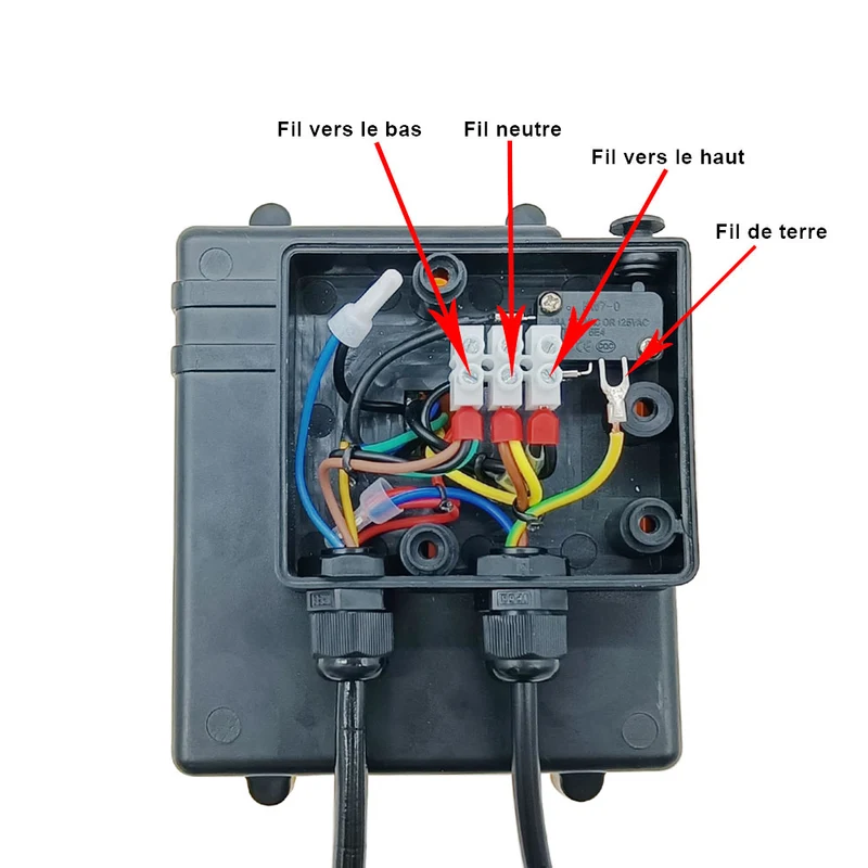 Kit Interrupteur Télécommande Sans Fil Pour Treuils Palans Électrique 230V (Modèle: 0020801)