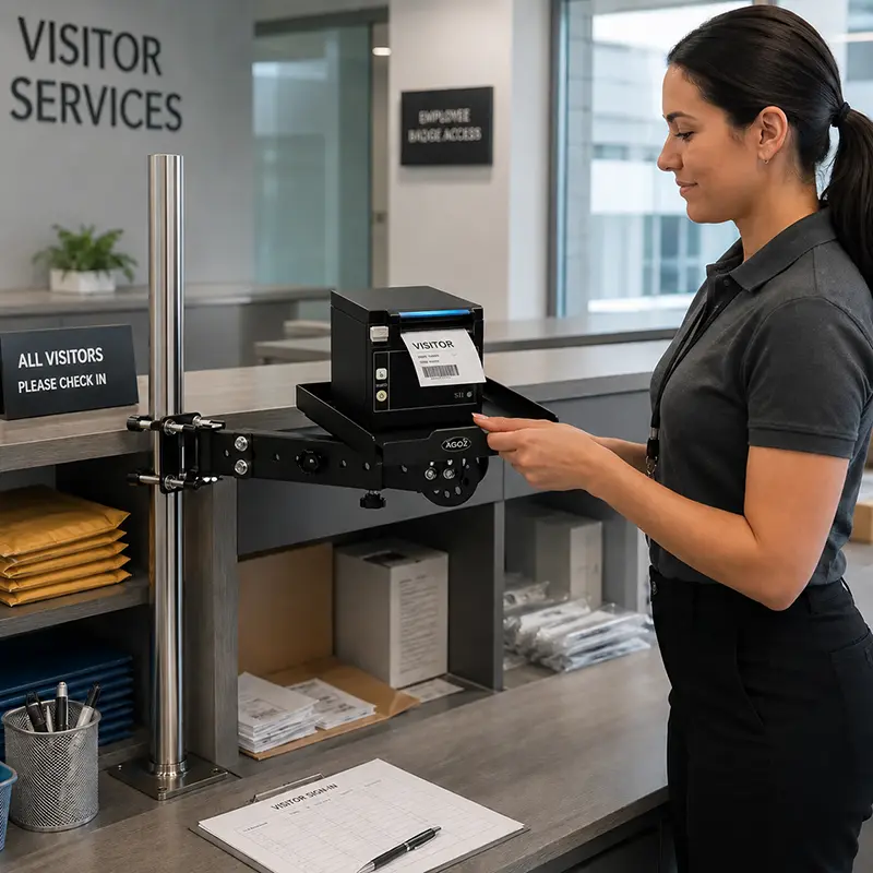 Support de poteau pour imprimante Seiko SII pour commerces de détail et restaurants | Agoz