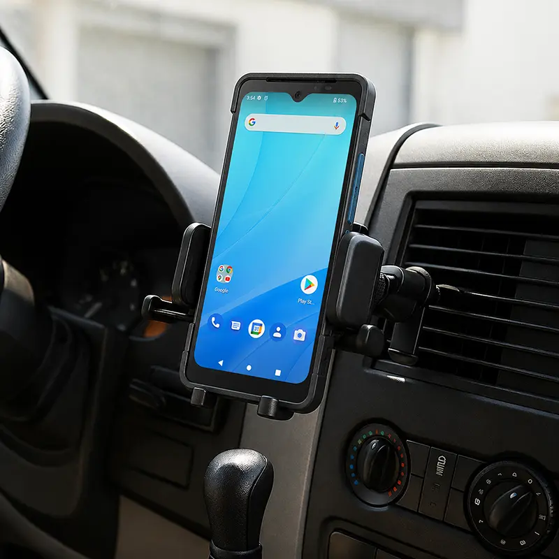 Support véhicule pour scanner mobile Unitech pour opérations de route et sur le terrain | Agoz