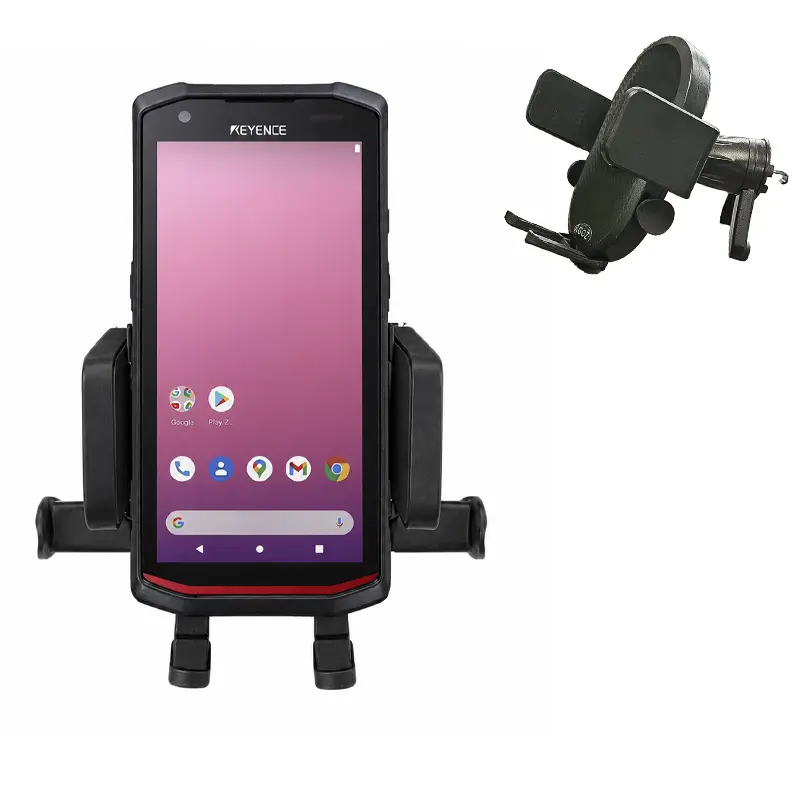 Station d'accueil pour ordinateur mobile Keyence pour véhicules, adaptée aux flux de travail sur route et sur le terrain | Agoz