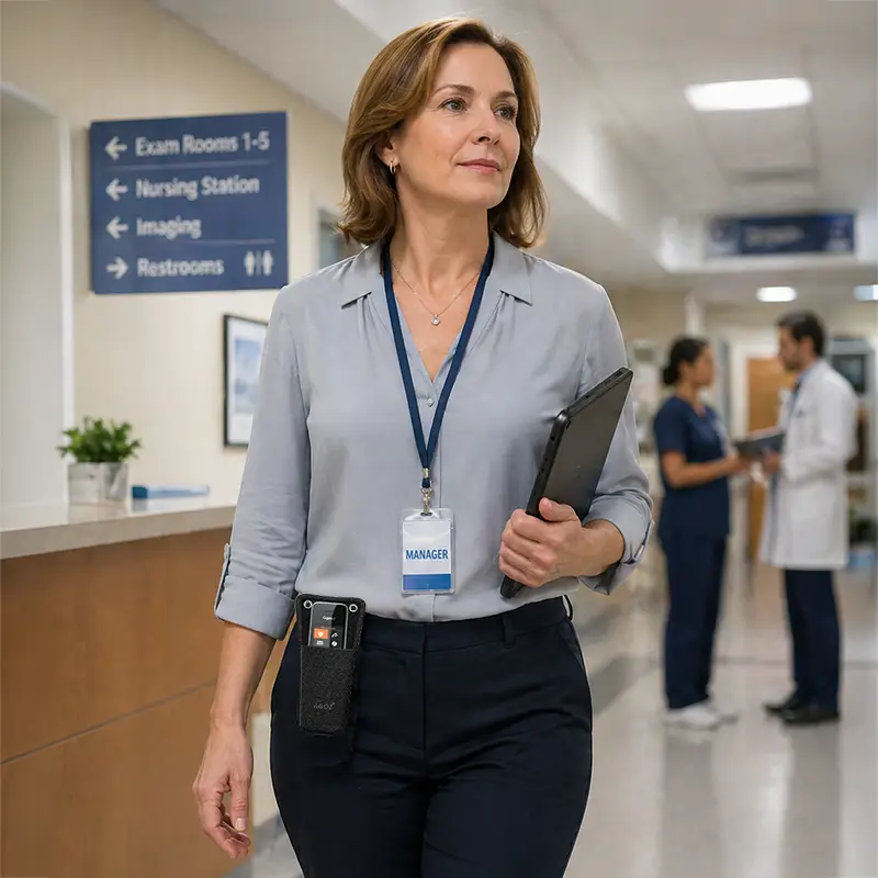 Étui combiné Gigaset DECT avec clip ceinture et boucle
