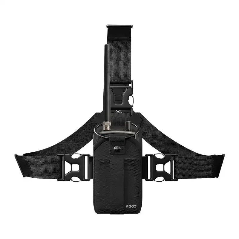 Pochette harnais poitrine pour scanner radio Uniden