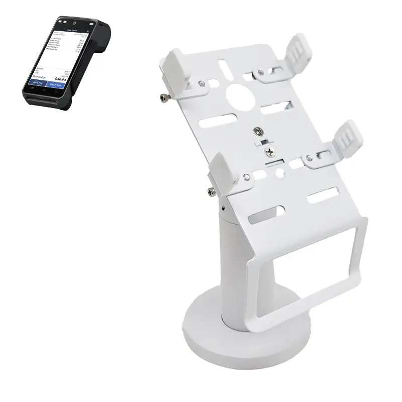 Support de terminal Shift4 POS en métal avec fixation pivotante pour comptoir