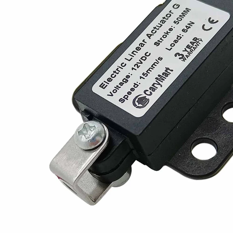 Micro vérin électrique 6V 12V 24V 188N course 21 mm (Modèle: 0041743)