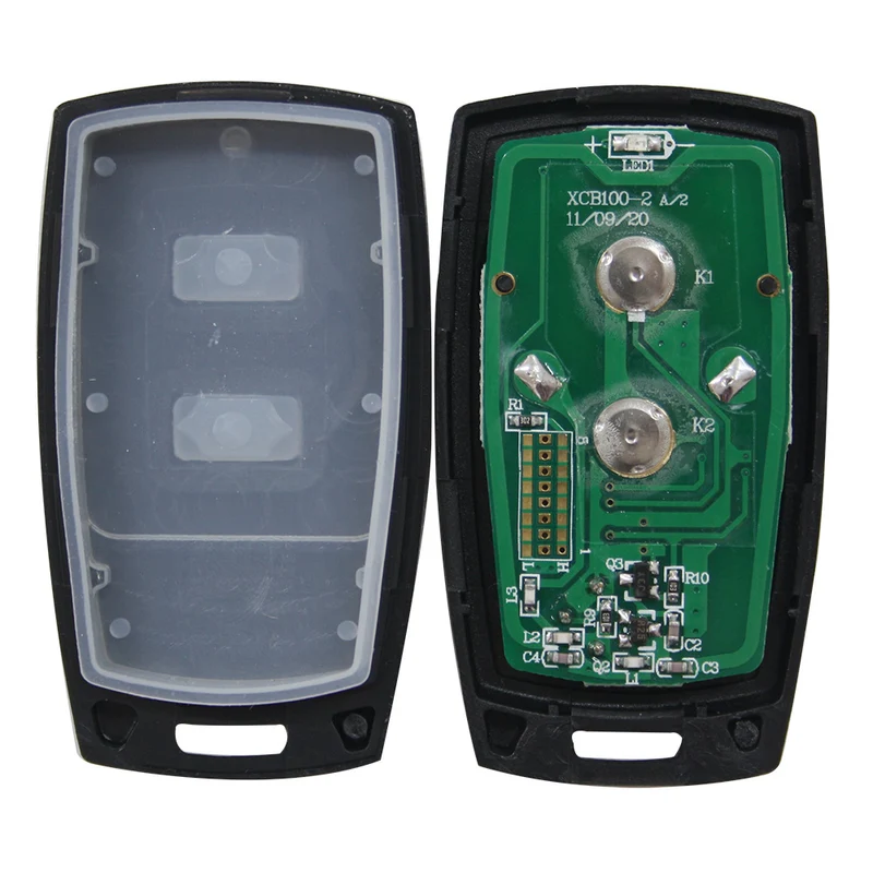 2 Bouton Étanche Télécommande Sans Fil ou Émetteur Radio 50 Mètre (Modèle: 0021093)