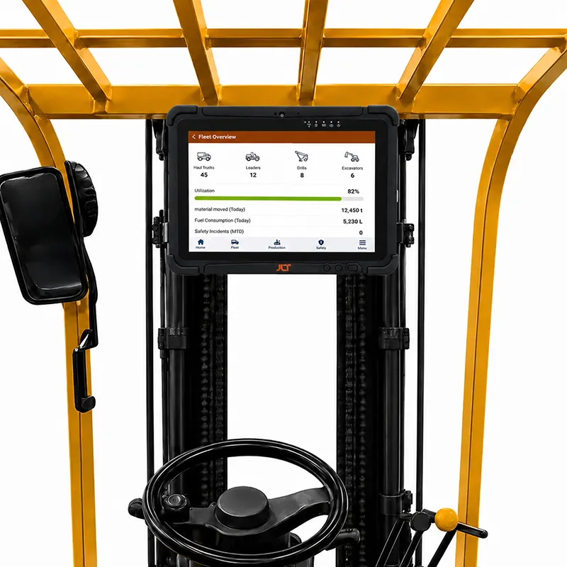 Support de montage pour chariot élévateur JLT Tablet pour flottes d'entrepôt | Agoz