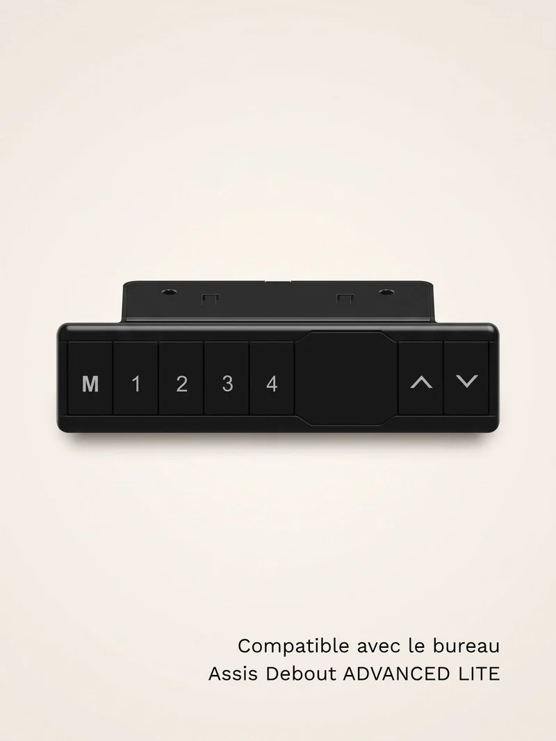 Console de commande pour bureau Assis Debout électrique