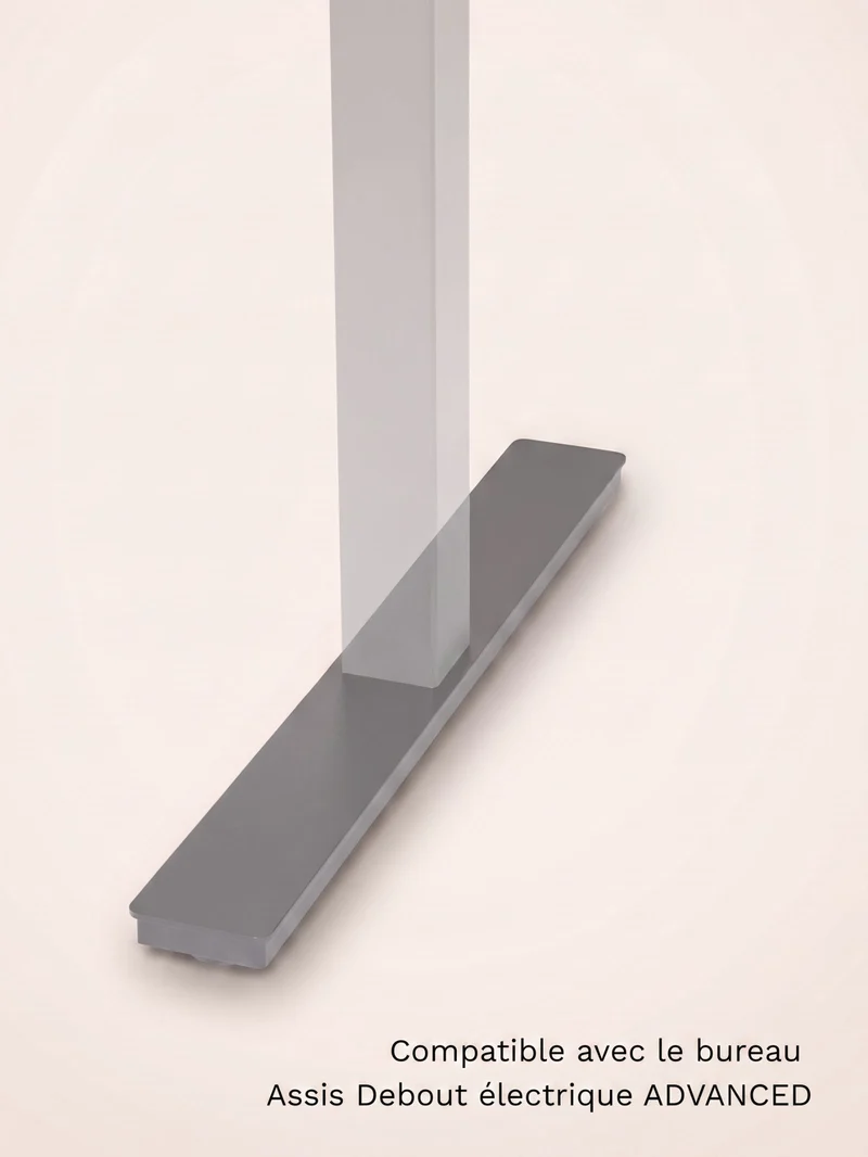 Pied au sol pour bureau Assis Debout | Advanced